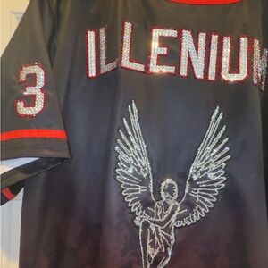 Illenium Jersey Rhinestoned with Glass Crystals